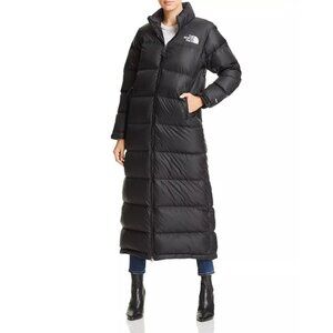The North Face Women's Nuptse Duster Down Jacket - Black - Medium